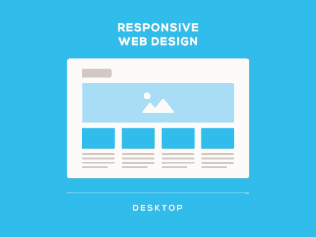 gif displaying responsive web design